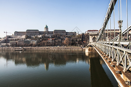 布达佩斯景观纪念碑链桥建筑学城市历史性旅游雕像建筑地标图片