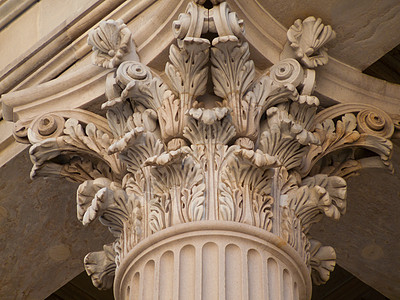 科林斯支柱建筑学大理石建筑文化艺术图片
