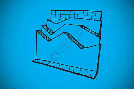 数据分析图示综合图象插图绘图涂鸦图表蓝色计算机图片