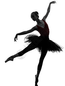 青年女子芭蕾舞女芭蕾舞者舞蹈短裙舞蹈家足尖脚尖演员双腿成年人芭蕾舞阴影白色图片