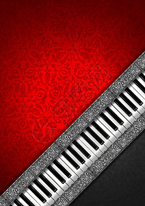 音乐历史背景钥匙条纹金属对角线键盘歌曲音乐家旋律纺织品艺术图片