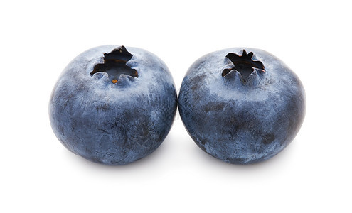 蓝莓紫色水果圆形靛青宏观覆盆子营养生产白色植物图片