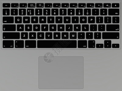 发光键盘笔记本插图硬件灰色技术机动性电脑图片