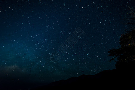 夜里有星星在天空中艺术天文学靛青星系气体银河系黑暗墙纸星座辐射图片