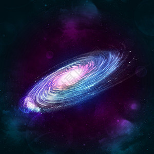 螺旋星系说明星星涡流世界星云望远镜强光微光旋转勘探轨道图片