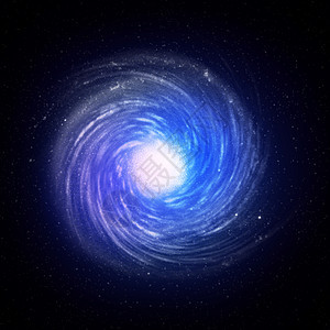 螺旋星系说明宇航员辉光强光光环微光宇宙星域辉煌蓝色旋转图片