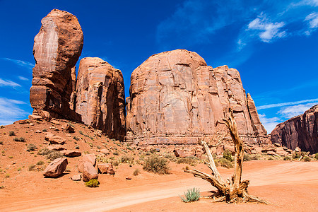 古迹谷天空旅行红色峡谷土地蓝色岩石橙子公园沙漠图片