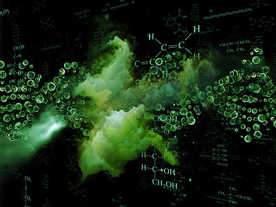 化学背景实验室生物学纽带学校遗传学理论插图设计科学渲染图片