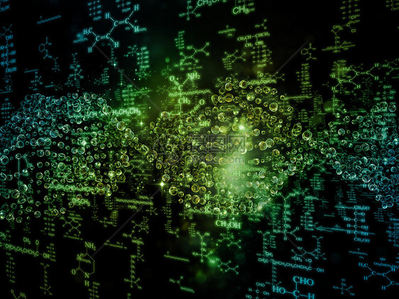 化学内在生命螺旋设计开发粒子缩影元素教育科学物质力量图片