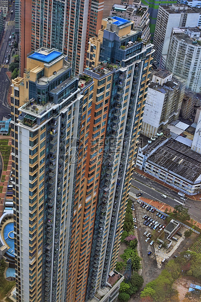 香港的住宅楼群建设人口建筑贫困贫民窟生活窗户建筑学公寓住房城市图片