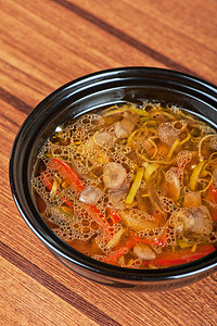新鲜蔬菜新鲜汤玉米菜单盘子农业彩色照片香菜健康辣椒厨房图片