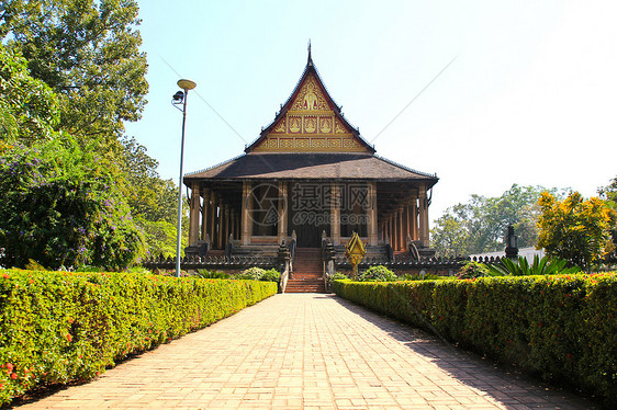 老挝万象 劳拉考夫博物馆寺庙宗教旅行山楂房屋旅游艺术文化建筑学图片