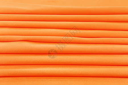 折叠的橙色丝绸图片