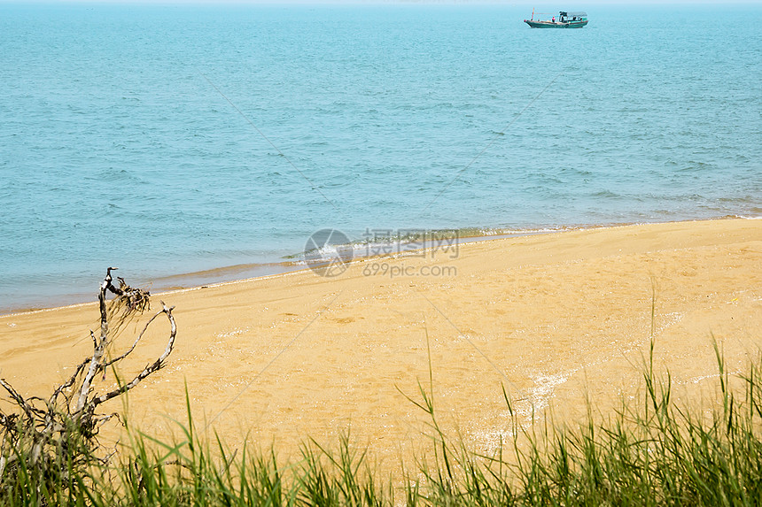 中国海南岛热带沿海景点的中国海南岛沙滩国际旅行图片