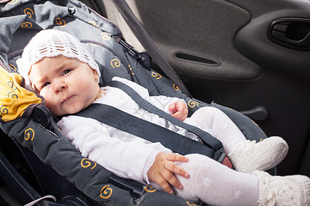 婴儿座预防新生座位运输旅行童年车椅腰带车辆女孩图片