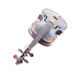 黑色旧小提琴旋律艺术白色中提琴乐器娱乐文化细绳音乐木头图片