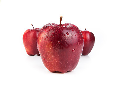 黑松苹果闭合味道牙齿烹饪栗色甜点红色水果图片