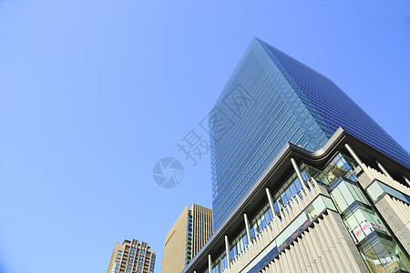 大阪市的OSAKA地区前线地标城市摩天大楼旅游景观旅行观光建筑蓝天图片