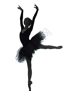 青年女子芭蕾舞女芭蕾舞者舞蹈女性演员芭蕾舞女士舞蹈家短裙成年人足尖白色阴影图片