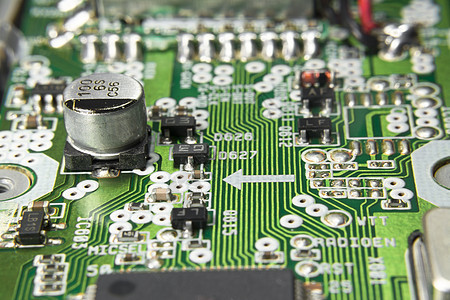 电路和箭头硬件母板电脑电阻器电路板电容器木板焊接电气晶体管图片
