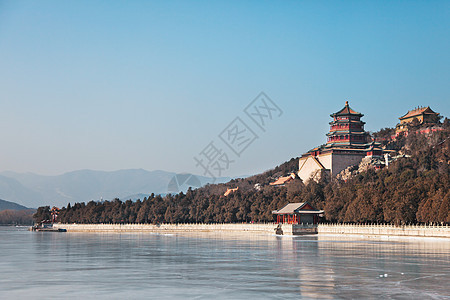 北京夏季宫的冬季图片