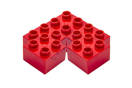 红砖块童年乐趣立方体闲暇工作室教育团体玩具建筑物孩子图片