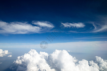 天空运输蓝色精神明信片天气自由假期天线航空公司天际图片