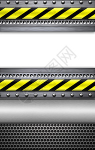 钢背景力量插图灰色铆钉边界安全控制板框架工业白色图片