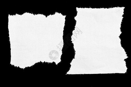 撕纸纸白色宏观磨损工作室笔记废料差距边缘照片报纸图片