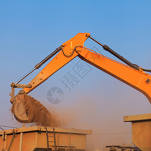 挖掘机运输搬运工机器建筑矿业土壤车辆卡车行动建筑学图片