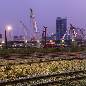 建筑工地场景商业建筑学酒店铁路地标街道基础设施城市天空图片