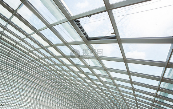 室内玻璃屋顶构造技术框架旅行灯光建筑学金属窗户商业大厅图片