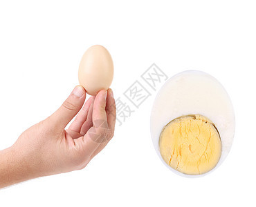 手握一个鸡蛋图片