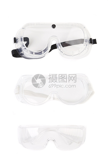 安全眼镜摄影防护眼镜保护眼镜风镜薄纱护目镜水平眼镜架照片图片