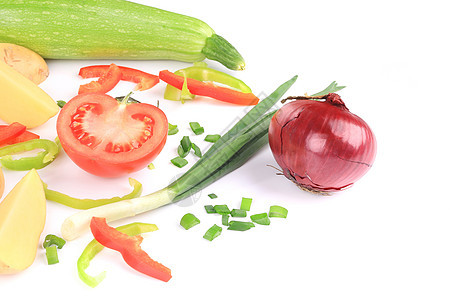 新鲜蔬菜损失维生素义者美食饮食烹饪生活厨房宏观重量图片
