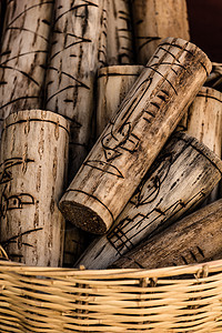 真实的南美五氟化铀排箫长笛民间音乐管道艺术乐器木头竹子平底锅图片