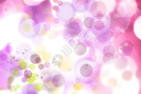 摘要背景背景元素仙女灯圆圈粉色气泡辉光白色设计图片
