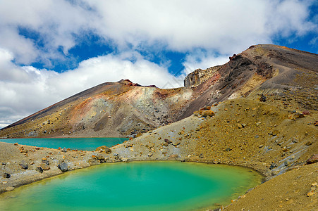 汤加河交叉公园登山天空风景山脉湖泊穿越绿色岩石陨石图片