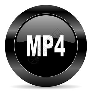 mp4 图标商业按钮网络下载格式电话电影互联网导航艺术图片
