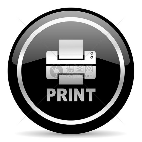 打印机图标电话印刷黑色按钮办公室打印电气手机报纸商业图片
