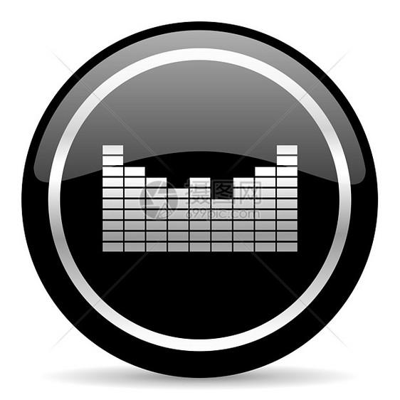 声音图标玩家艺术电话按钮互联网圆圈网络音乐音乐播放器乐队图片
