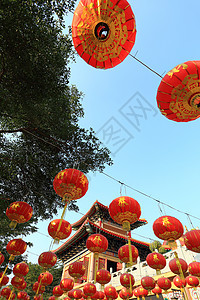 在新年节日的中国灯笼祷告辉光文化繁荣寺庙旅行运气宗教装饰品风格图片