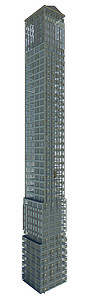 高度精密的大楼楼梯玻璃城市建筑商业市中心窗户经济建造摩天大楼图片