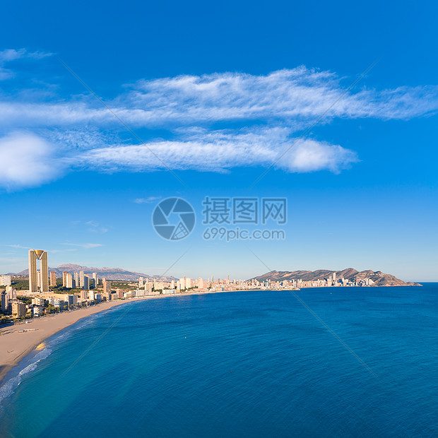 天线空中观察波尼恩海滩假期海洋旅游摩天大楼天空海岸海景天际城市酒店图片