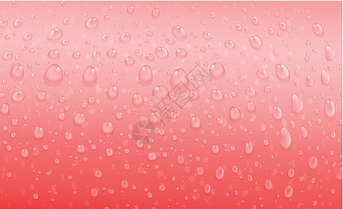 红色的水滴表面绘画学究小球水性飞沫绿色塑料液体作用图片