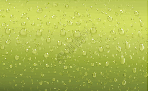 绿色水滴水分气泡水性疏水绘画作用草图液体薄雾飞沫图片