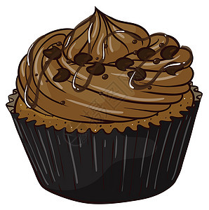 纸杯蛋糕糖果蛋糕报酬奶油巧克力配料艺术食物可可烹饪图片