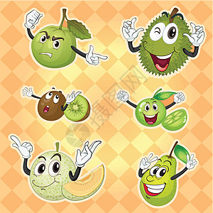 各种水果农业检查荔枝营养食物食品墙纸绘画奇异果眼睛图片