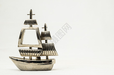 游艇雕刻旅行海洋金属雕塑巡航旅游蓝色船运工艺图片