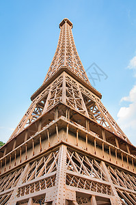 Eiffel 塔在小型 Siam 中复制城市地理景观贸易复制品天空中心街道旅游入口图片